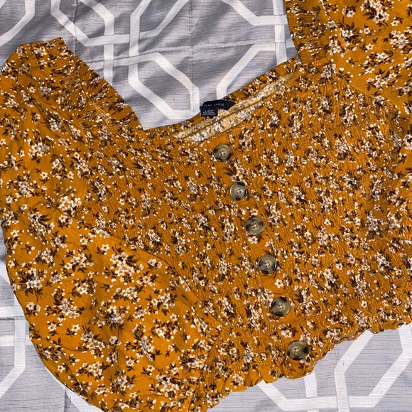 AE flower blouse - Picture 2 of 2